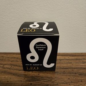 Leo Zodiac Candle